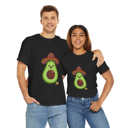 Happy Avocado Unisex Heavy Cotton Tee