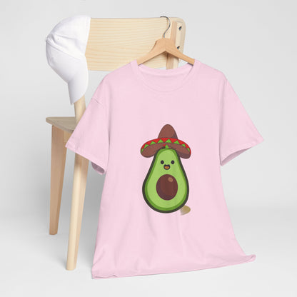 Happy Avocado Unisex Heavy Cotton Tee