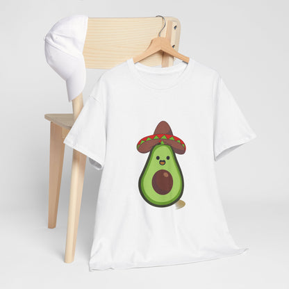 Happy Avocado Unisex Heavy Cotton Tee