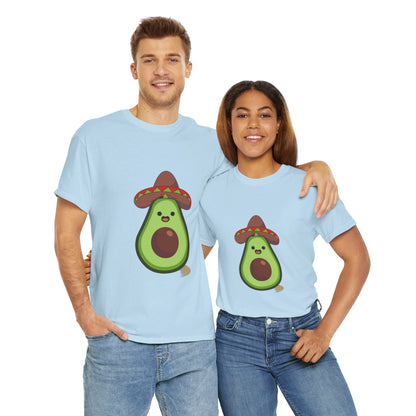 Happy Avocado Unisex Heavy Cotton Tee