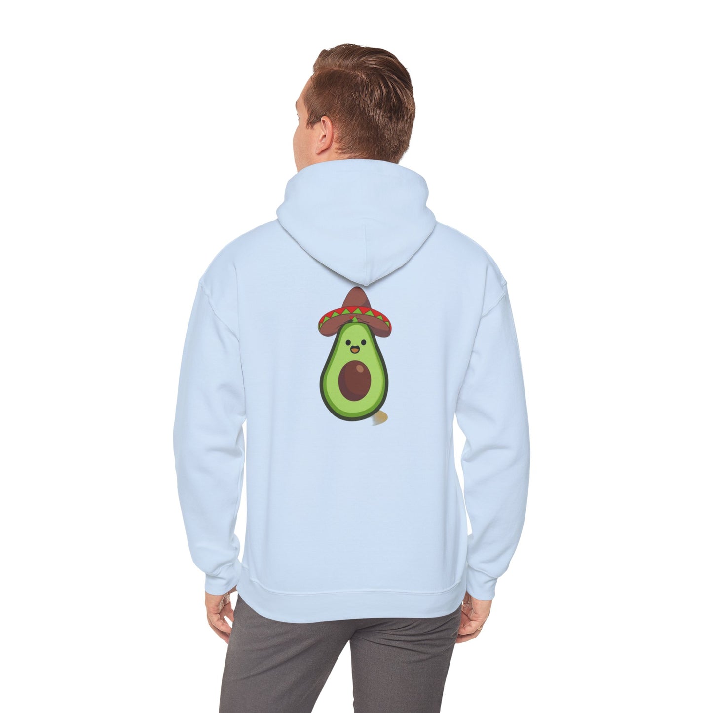 Happy Avocado Unisex Heavy Blend™ Hooded Sweatshirt