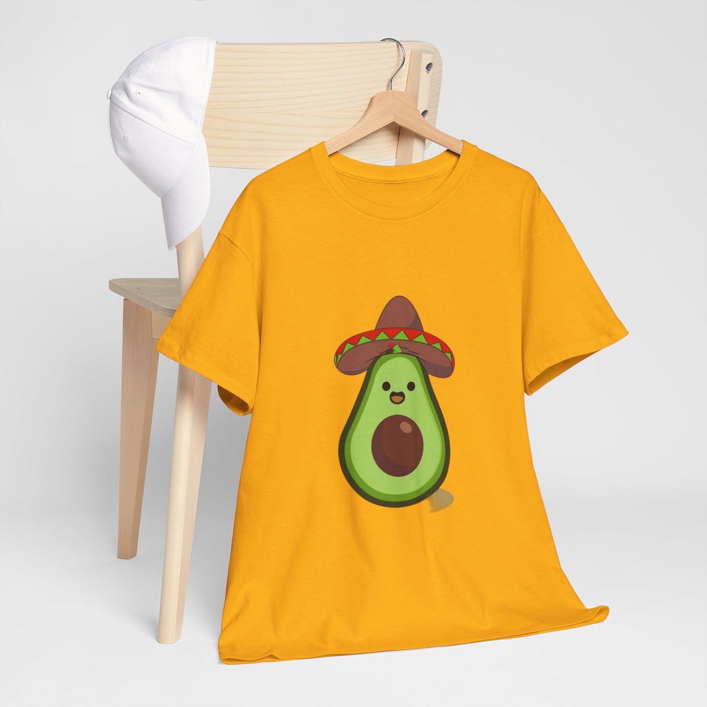 Happy Avocado Unisex Heavy Cotton Tee