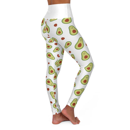 High Waisted Yoga Leggings (AOP)