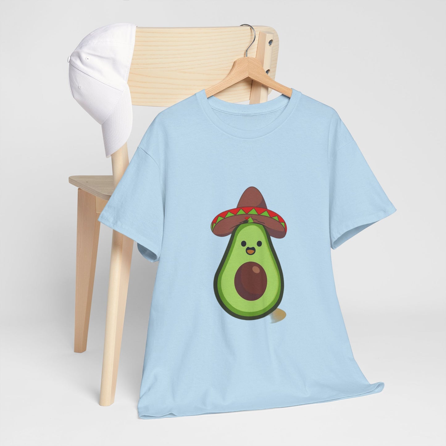 Happy Avocado Unisex Heavy Cotton Tee