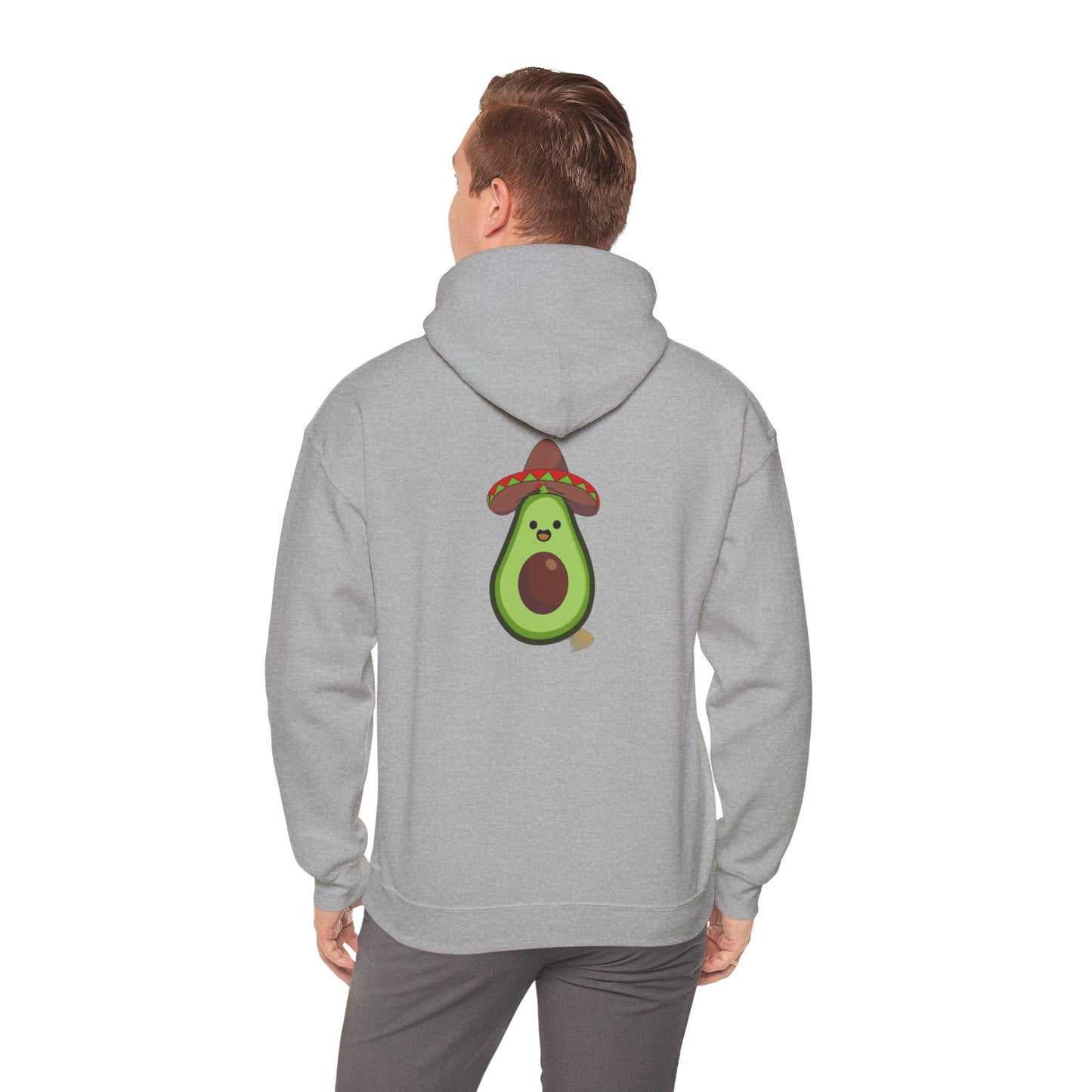 Happy Avocado Unisex Heavy Blend™ Hooded Sweatshirt