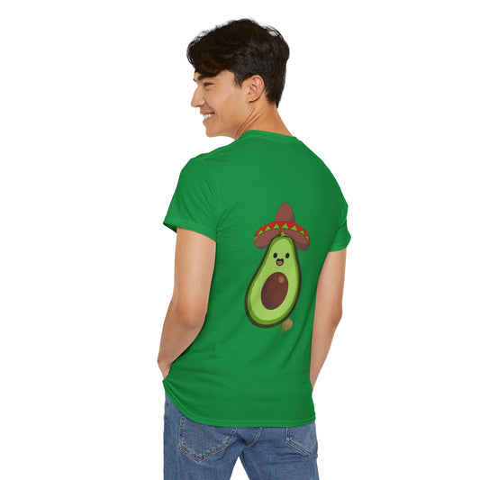 Happy Avocado Unisex Heavy Cotton Tee