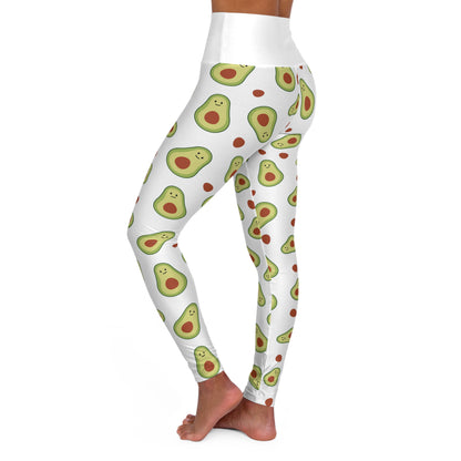 High Waisted Yoga Leggings (AOP)