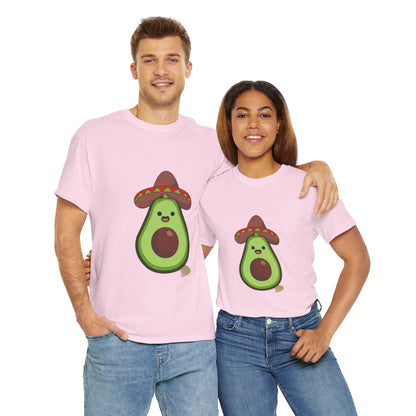 Happy Avocado Unisex Heavy Cotton Tee