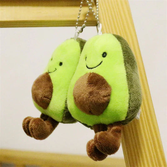 Mini Avocado Plush Keychain